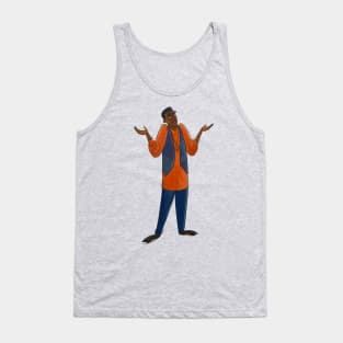 Dwayne Wayne Black Tv Show Art Tank Top